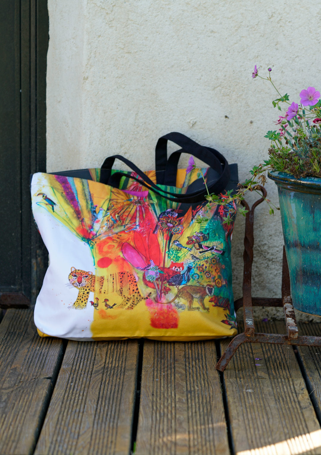 The wild and the beautiful tote bag.