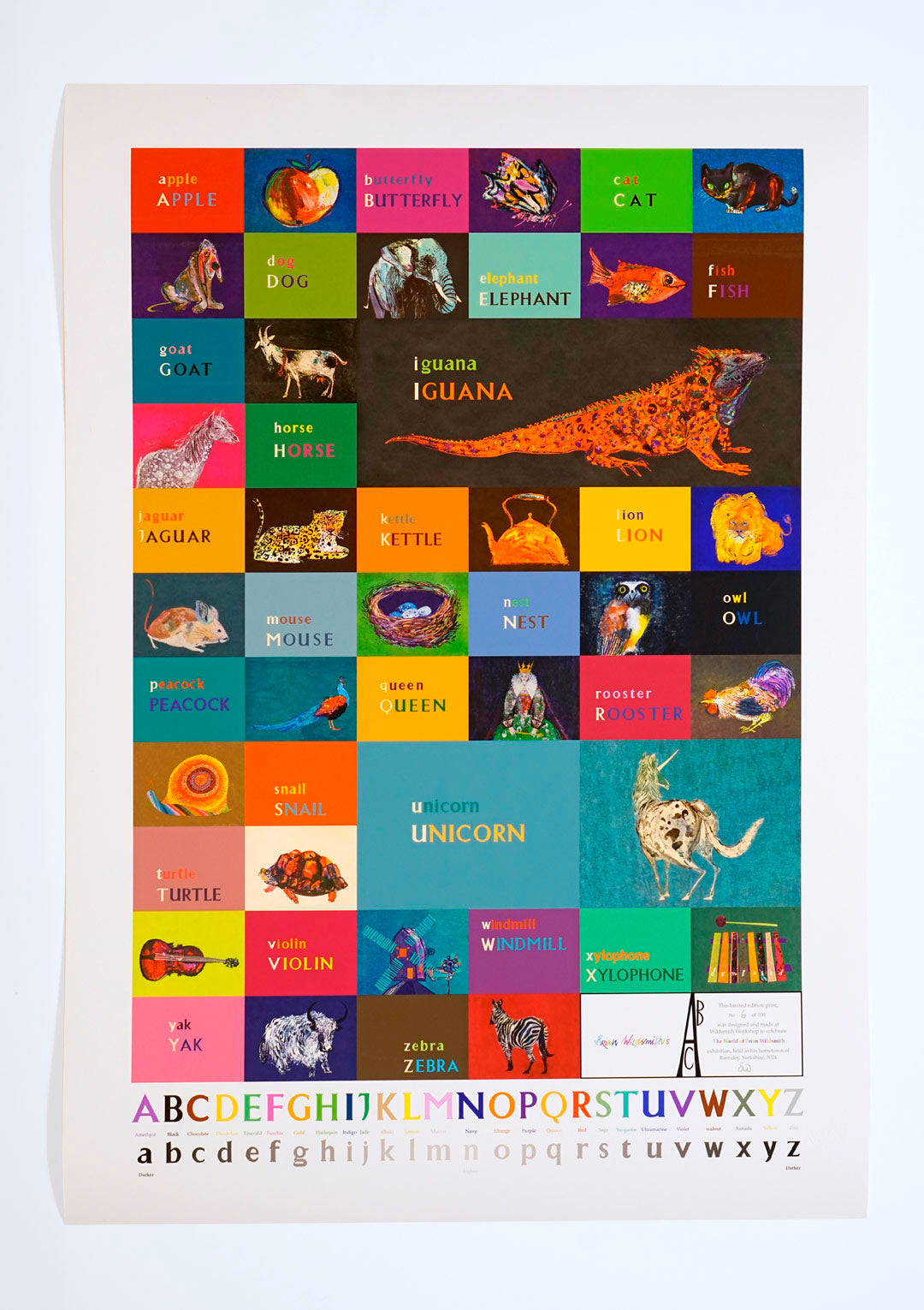 ABC Signed, Limited Edition A1 Print