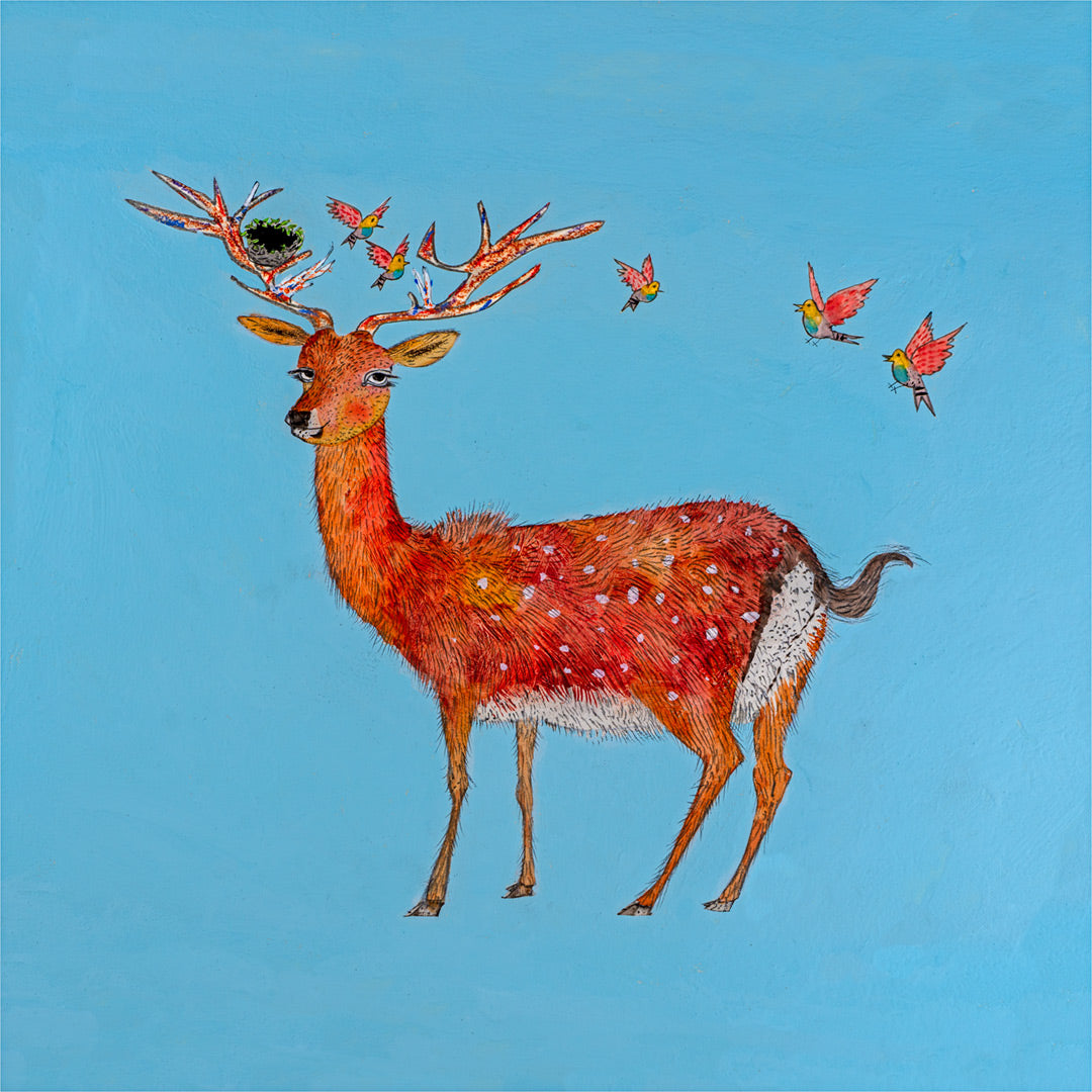 The deer sanctuary.