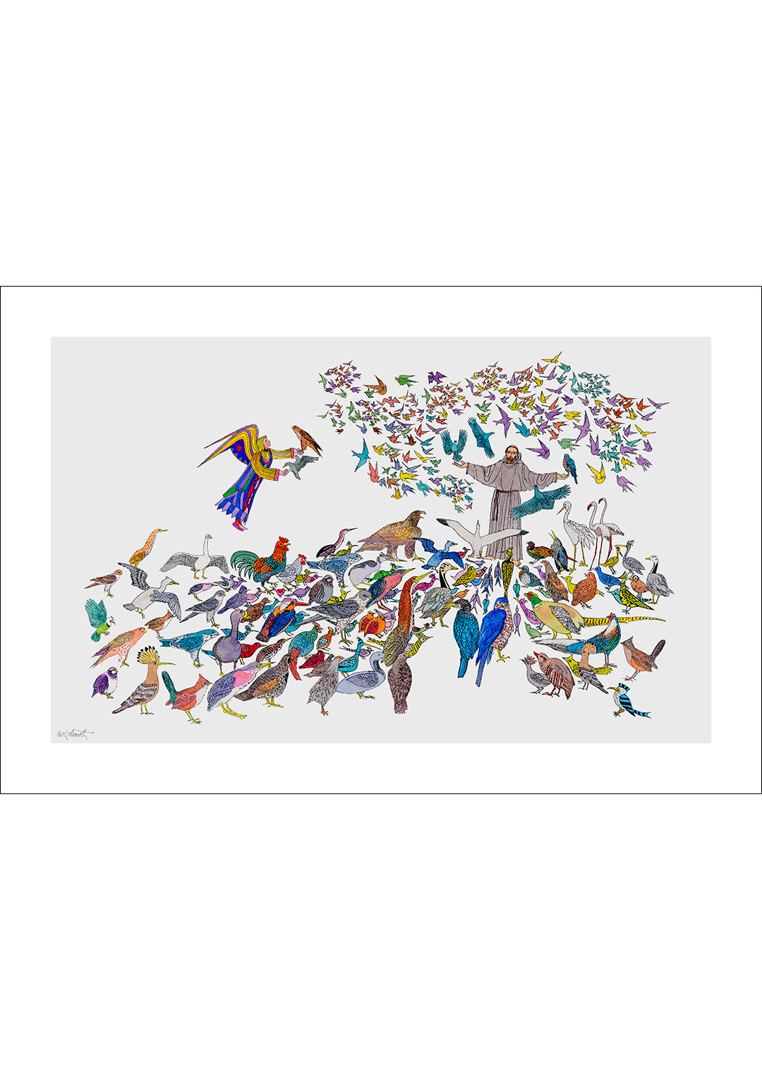 Saint Francis and the Birds.