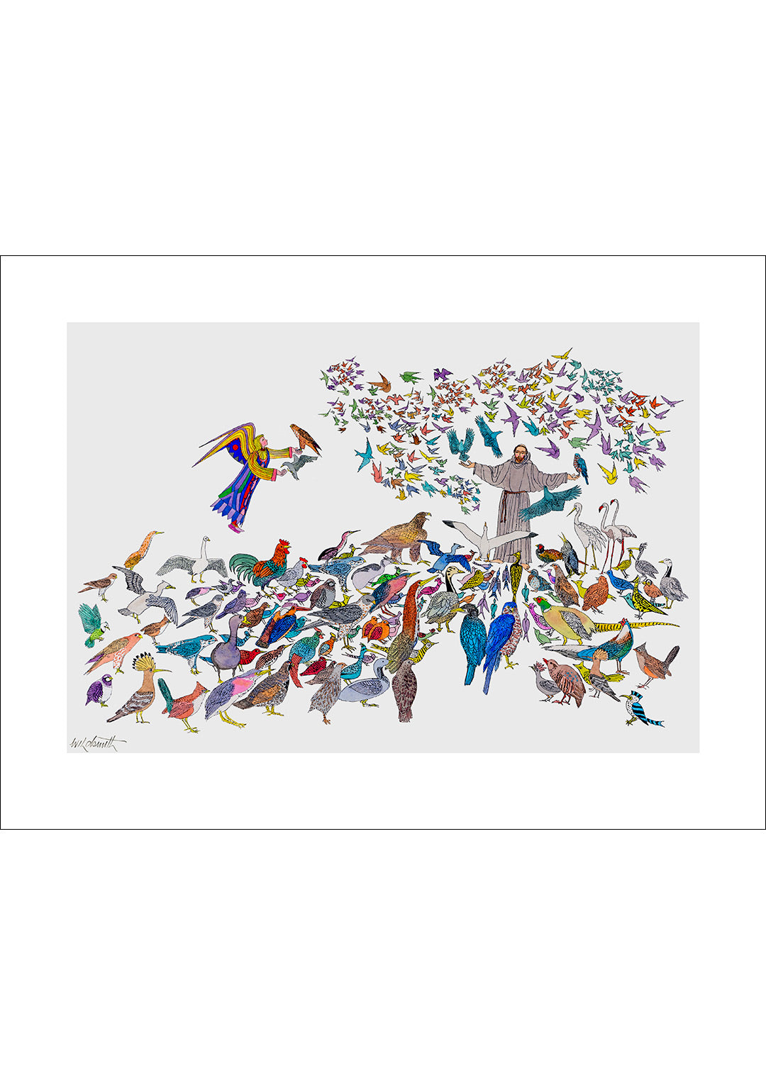 Saint Francis and the Birds.